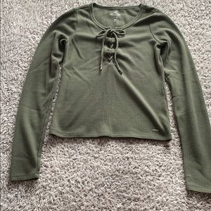 Hollister Ribbed Long Sleeve